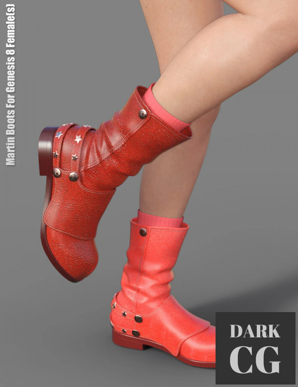 Martin Boots For Genesis 8 Female s