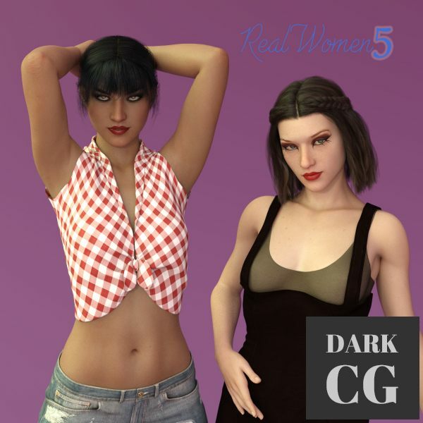 Daz3D, Poser: Real Women 5 for G8F