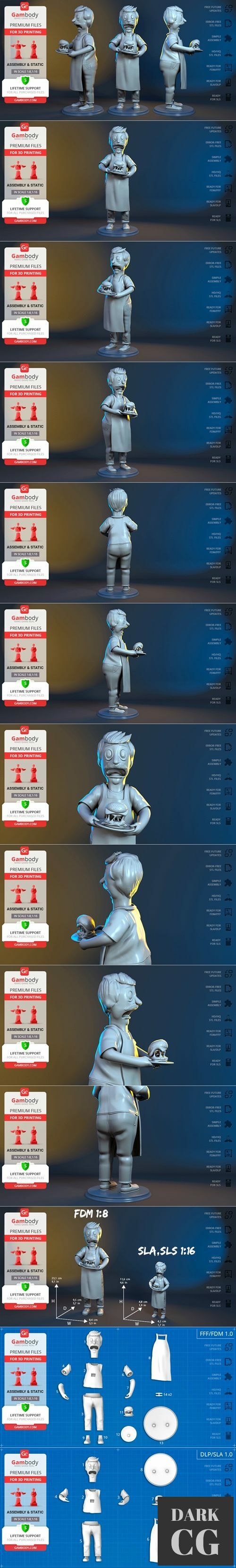 Bob Belcher – 3D Print