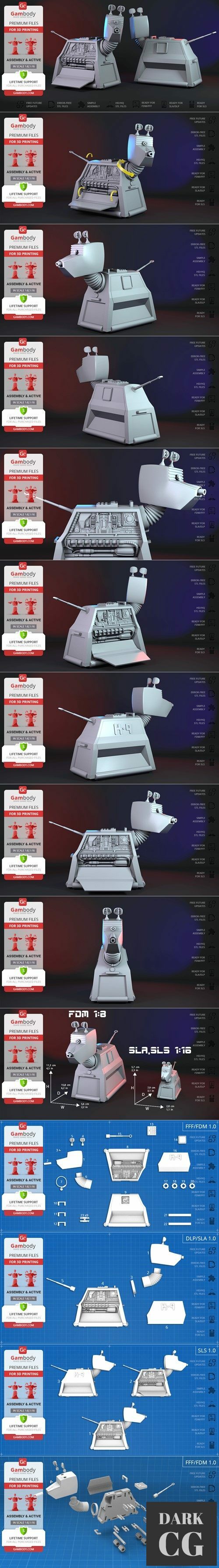K9 Mark – 3D Print
