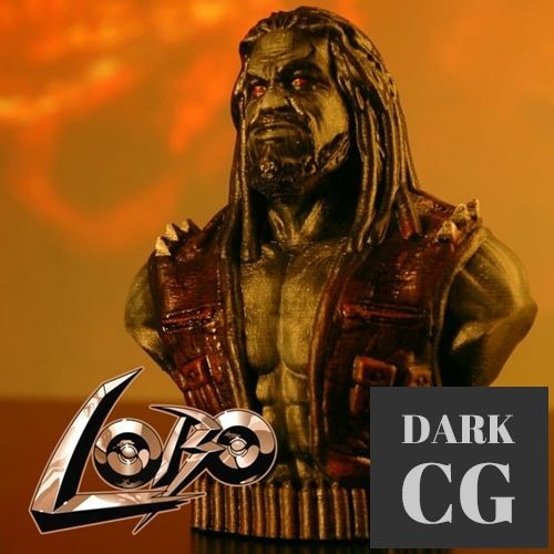 Lobo - Bust – 3D Print