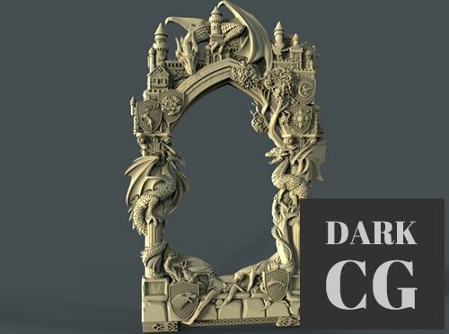 Game of trhones Moldura – 3D Print