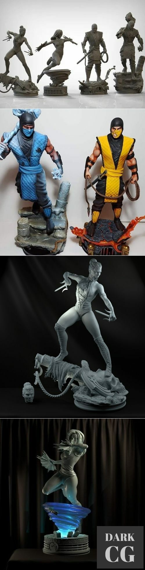 Mortal Kombat Pack – 3D Print