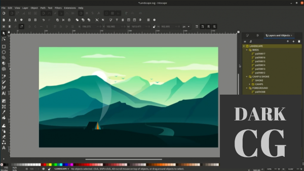 DRAWING LANDSCAPE Create amazing artwork in Inkscape