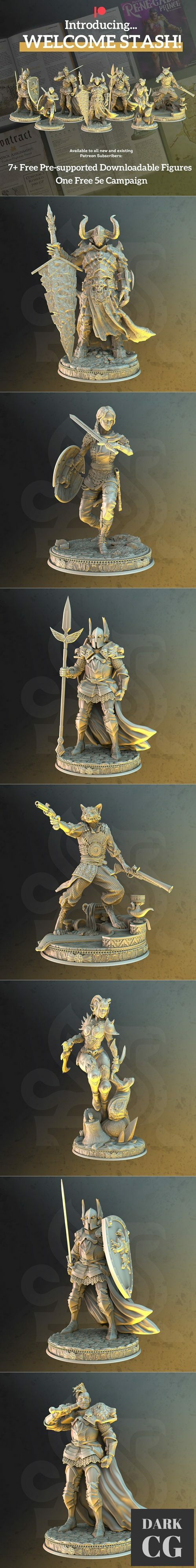 DM Stash - Welcome Package – 3D Print