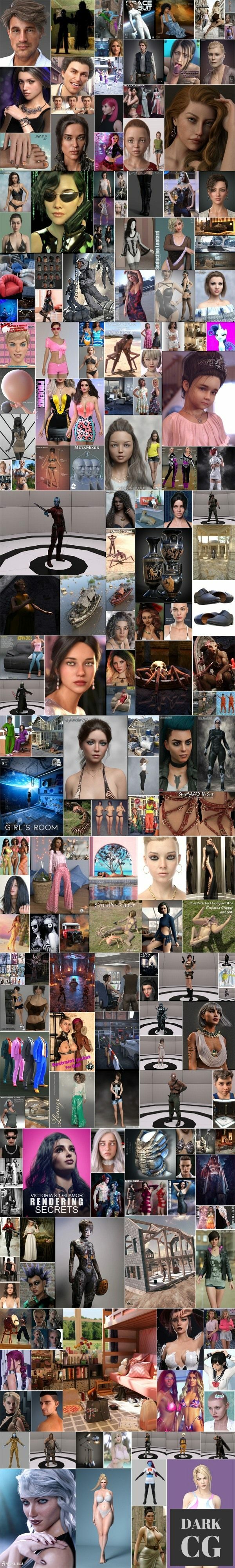 Daz 3D, Poser Bundle 4 November 2021