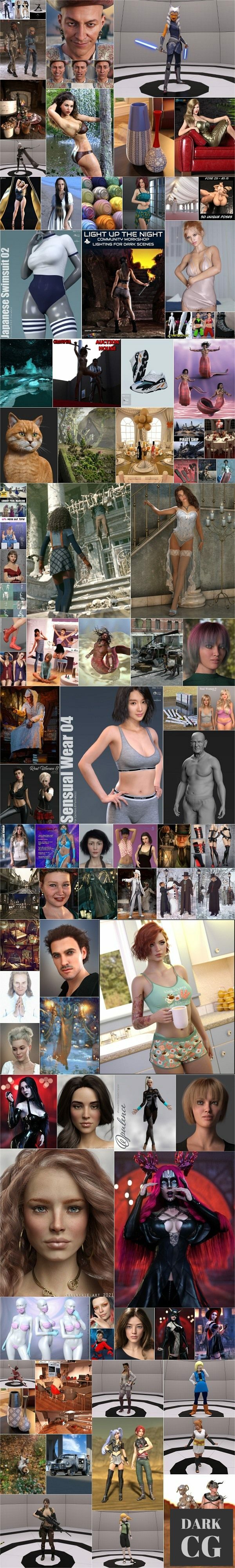 Daz 3D, Poser Bundle 1 December 2021