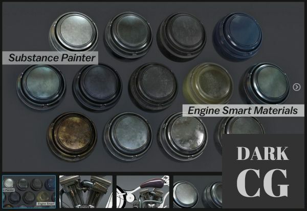 13 Substance Painter Engine Metal Automotive Smart Materials