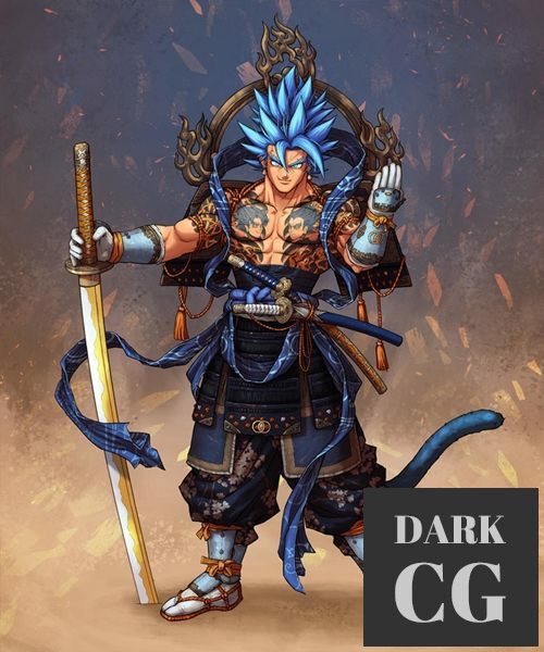 Vegeto Samurai – 3D Print