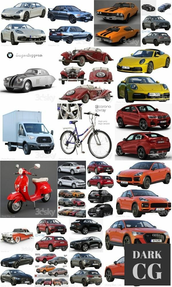 Vehicle Collection 3DSky Models
