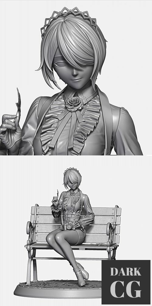 Anime girl part1 – 3D Print