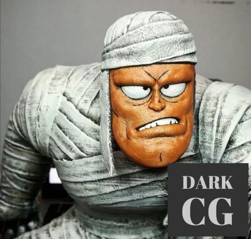 Mummy or Mummy dragon ball – 3D Print