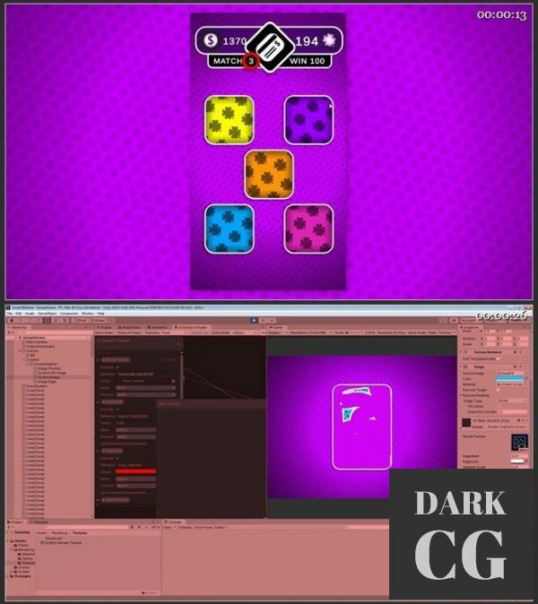 Create a Scratching Game in Unity 3D Mobile Game Development in Unity 2020