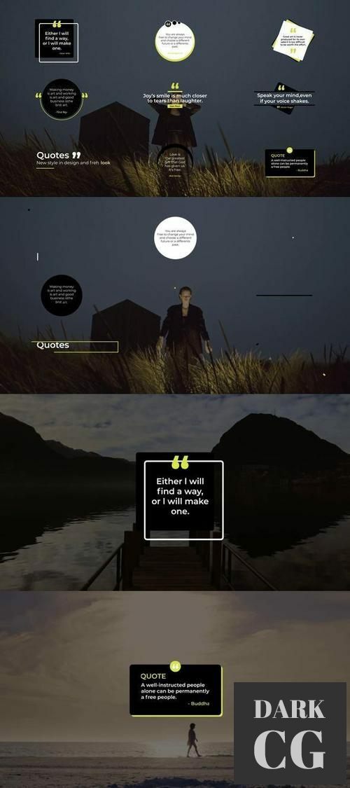 Quotes Titles After Effects 35062531