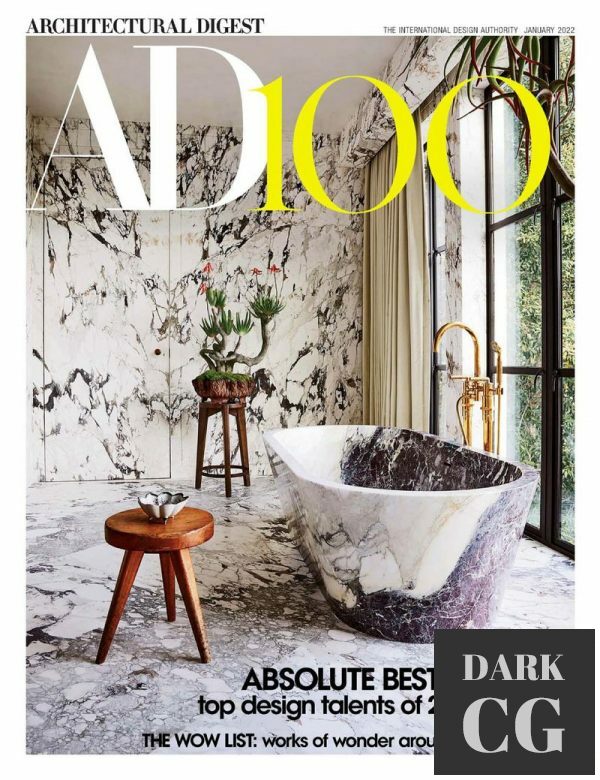 Architectural Digest USA January 2022 True PDF