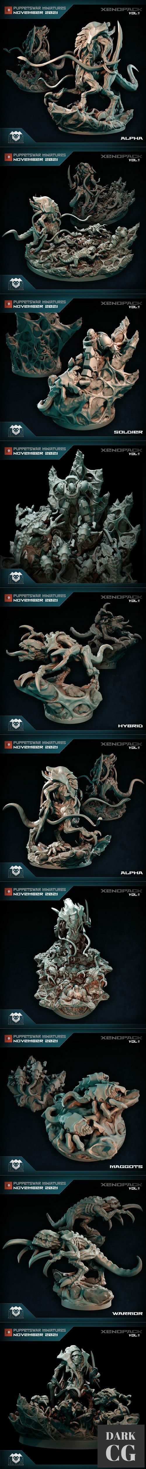 Xeno Pack vol.1 – 3D Print