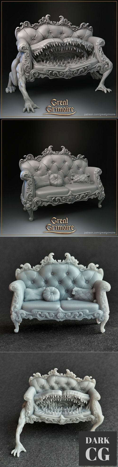 Sofa Monster – 3D Print