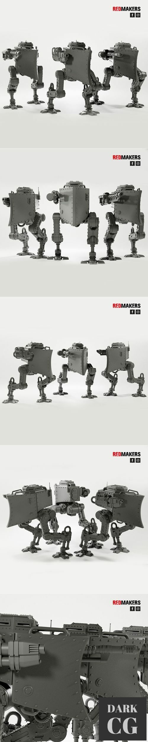 Imperial military force Heavily armored vehicle – 3D Print