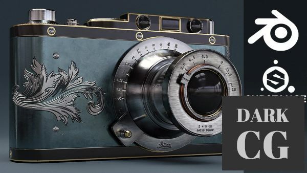 Creating a Vintage Camera in Blender and Substance Painter