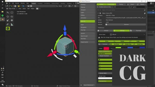 Gizmo Pro 3.0.1 & 2.3.2 OLD for Blender