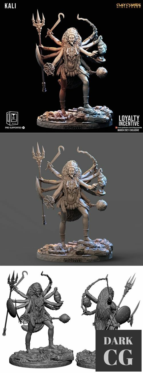 3D Model Kali 3D Print