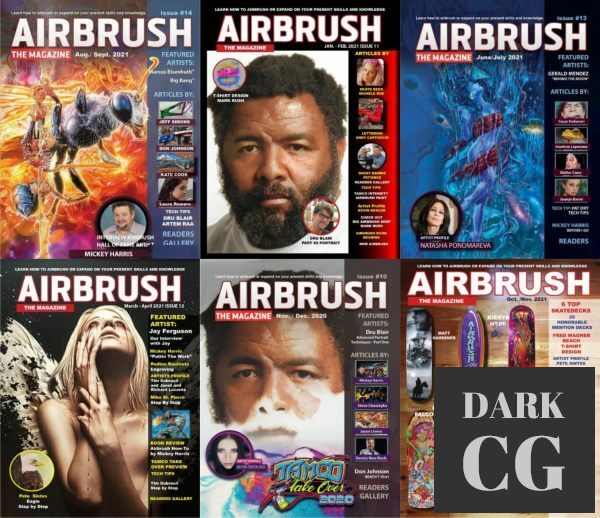 Airbrush The Magazine – set 2021 (True PDF)