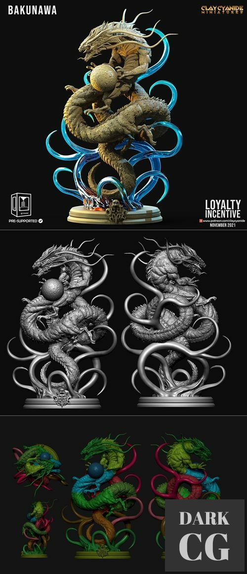 Bakunawa – 3D Print