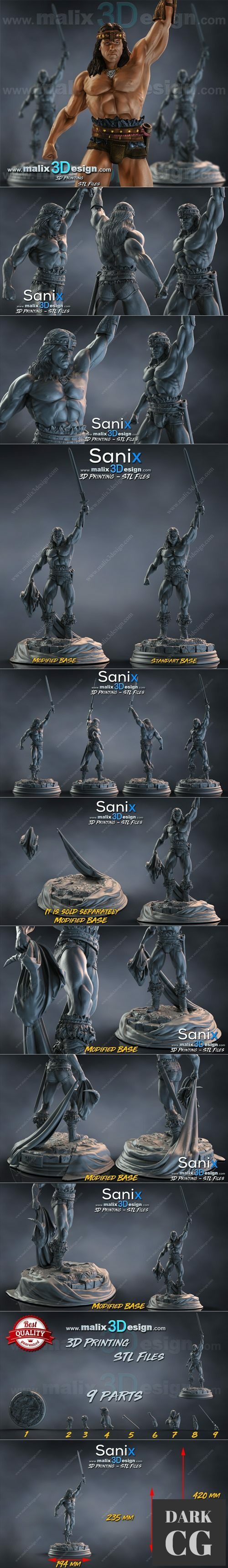 Conan – 3D Print