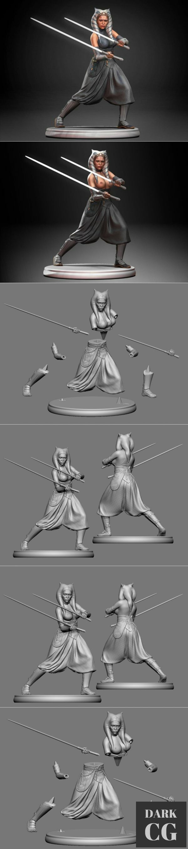 3D Model Ahsoka Tano