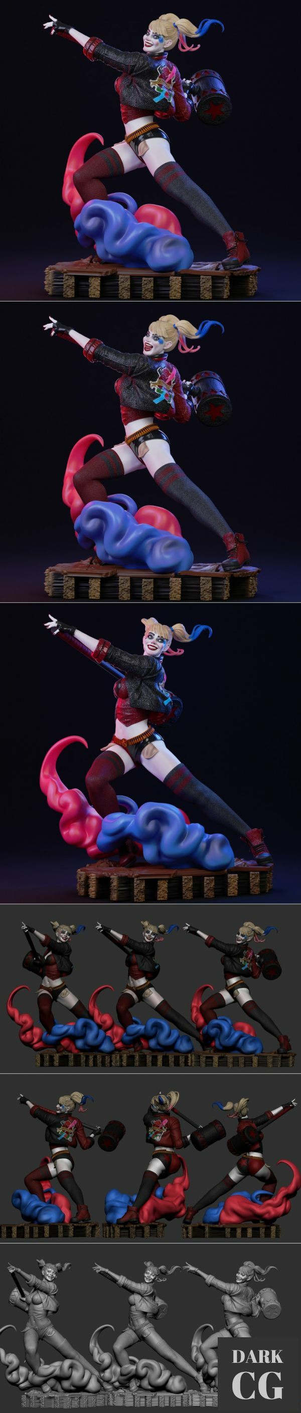3D Model Harley Quinn