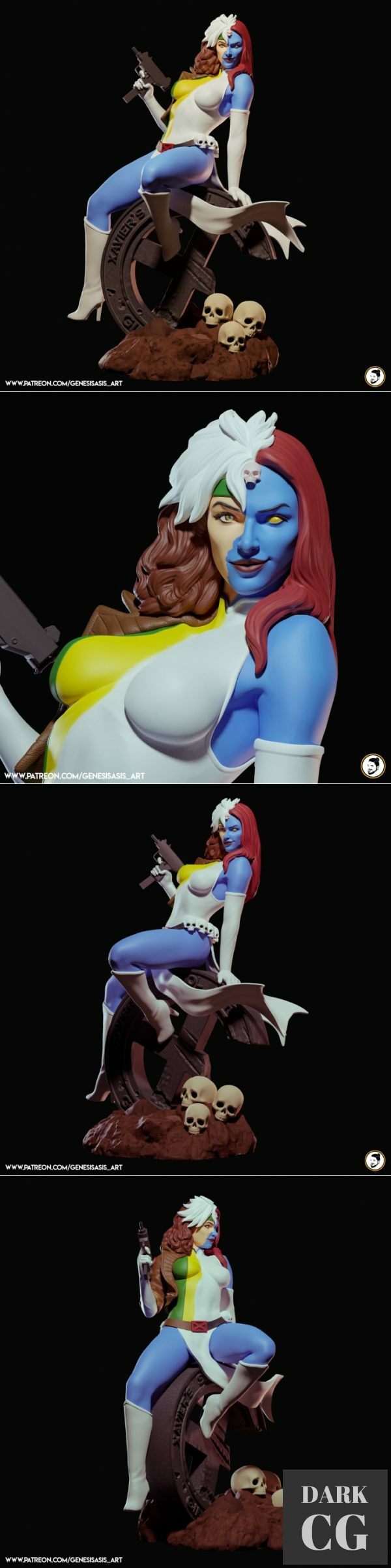 3D Model Mystique