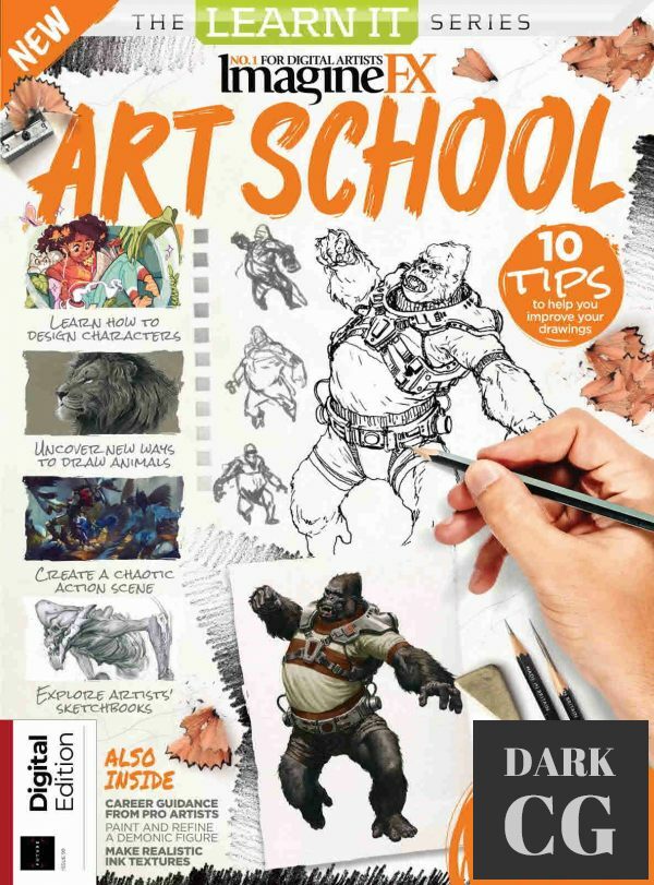 LearnIt Series ImagineFX v1 Atr School Issue 99 2021 PDF