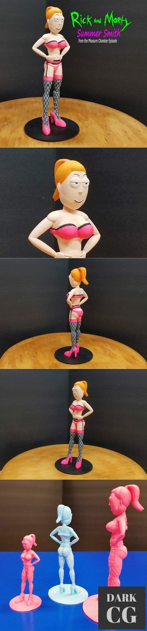 Summer smith from Rick and Morty pleasure chamber episode – 3D Print