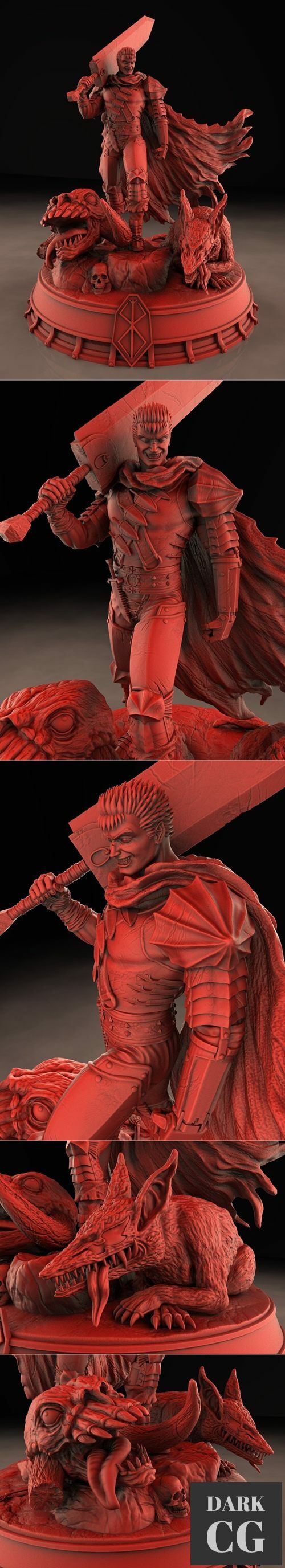 3D Model Guts from Berserk 3D Print