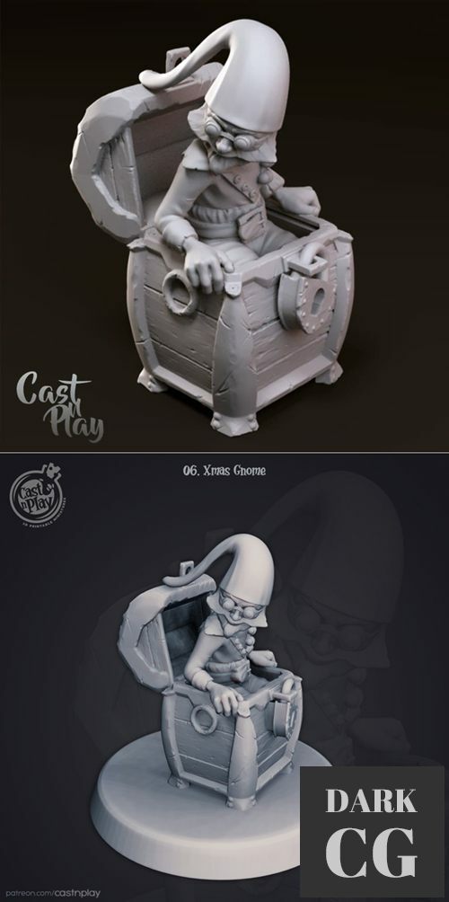 3D Model xMas Gnome 3D Print