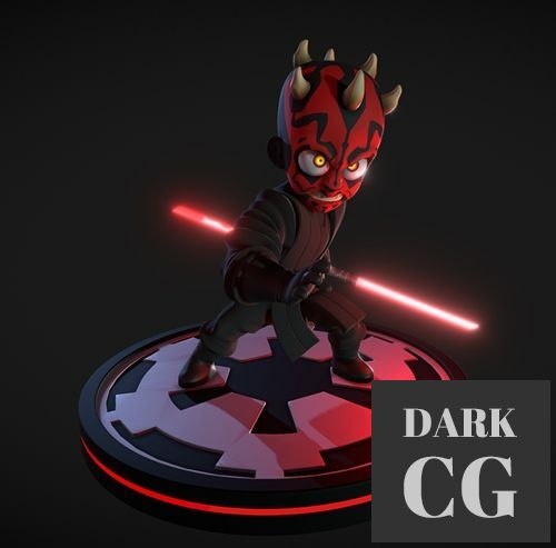 Mini Darth Maul - Star Wars – 3D Print