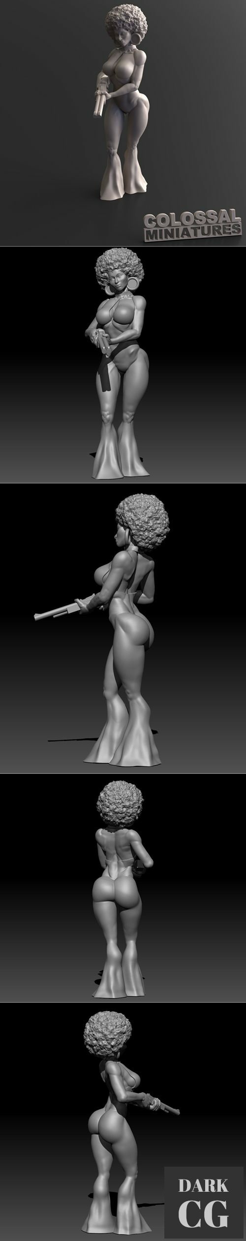 3D Model Pamella 3D Print
