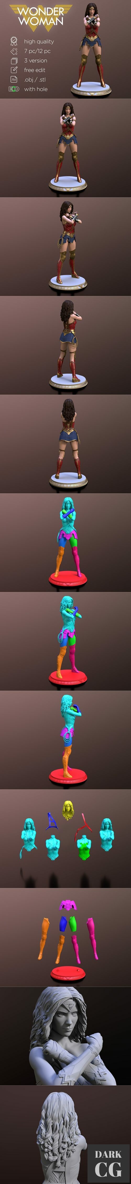 Wonder Woman – 3D Print