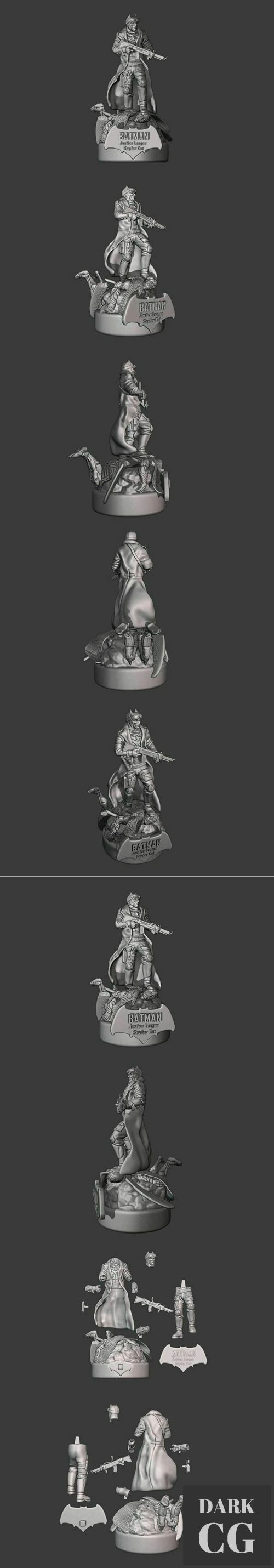 3D Model Batman Justice League Snyder Cut 3D Print