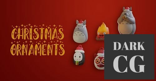 3D Model Christmas ornaments 3D Print