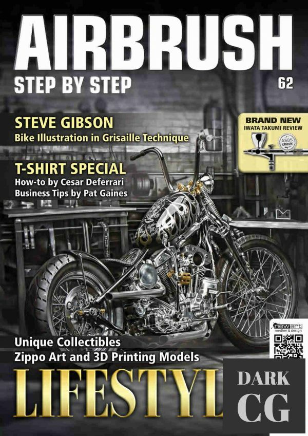 Airbrush Step by Step English Edition – Issue 01-22 No. 62 2021 (PDF)