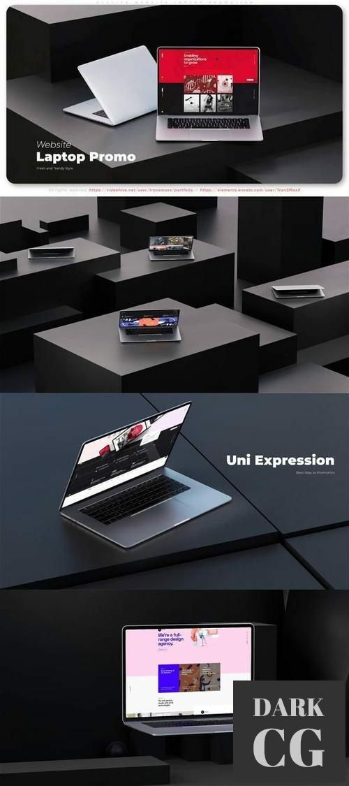 Stylish Website Laptop Promotion 35242985