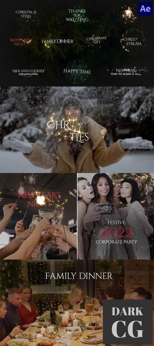 Christmas Magic Titles After Effects 35220971