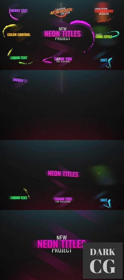 Neon Liquid Titles 35220471