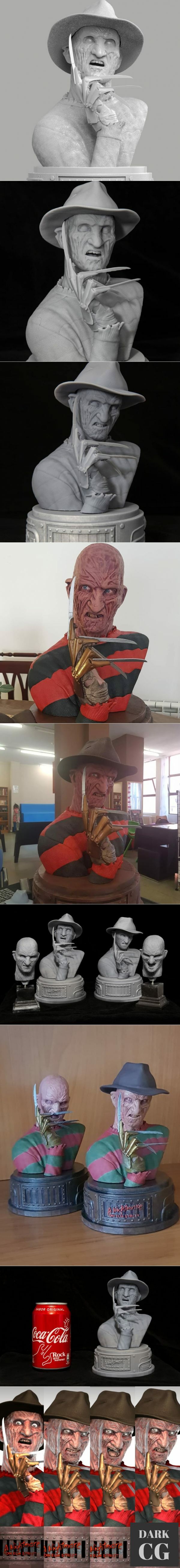 Freddy Krueger Bust