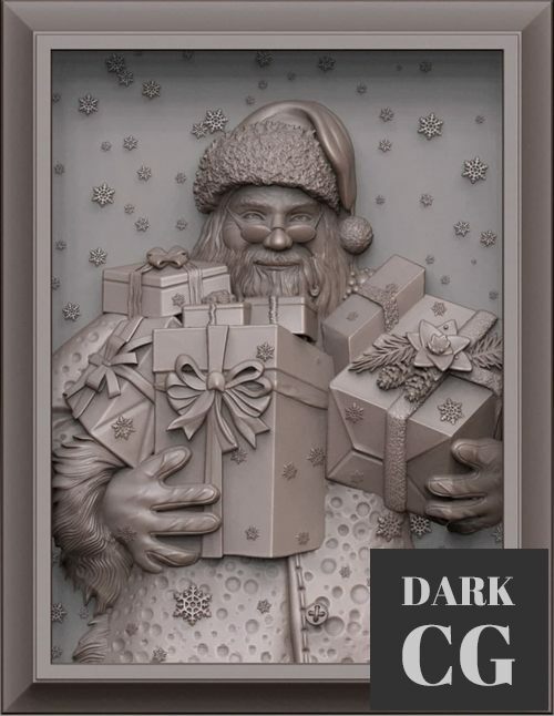 Santa Model – 3D Print