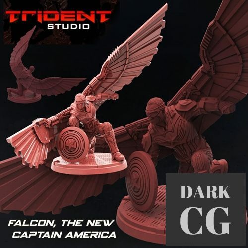 3D Model Falcon 3D Print