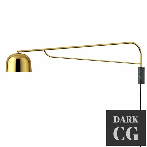 3D Model Grant Wall Lamp by Normann Copenhagen