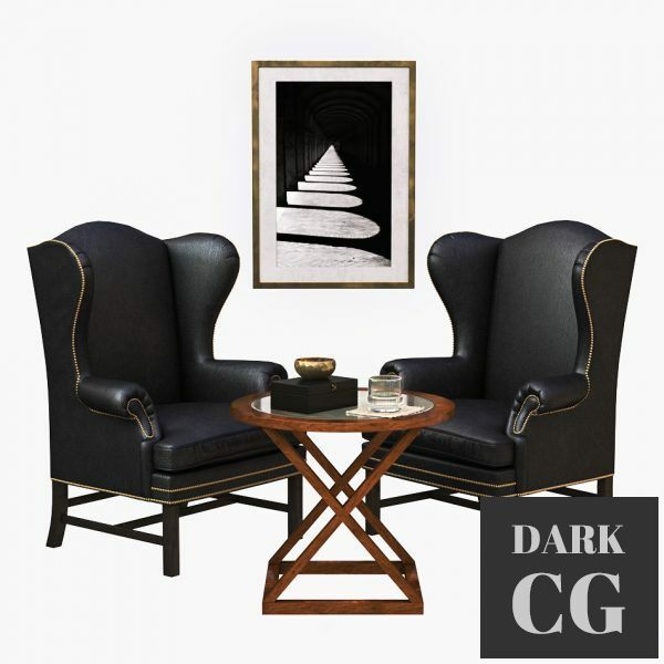 3D Model Ralph Lauren set