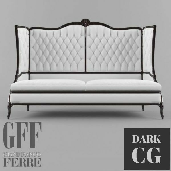 3D Model Sofa Gianfranco Ferre Home HARRODS